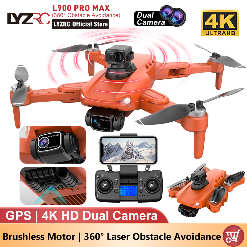 Drone Gimbal 2 Axis - LYZRC L900 PRO MAX Drone 4K