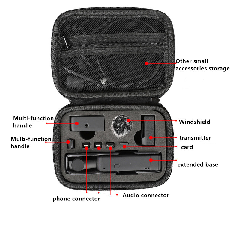 pocket camera Portable case Ha - مراجعة Drone Gimbal Case وسعره