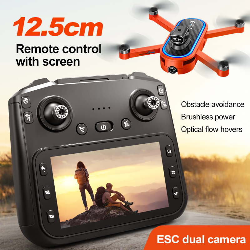 2025 S186 Drone Professional 4 - مراجعة Drone Gimbal Brushless وسعره