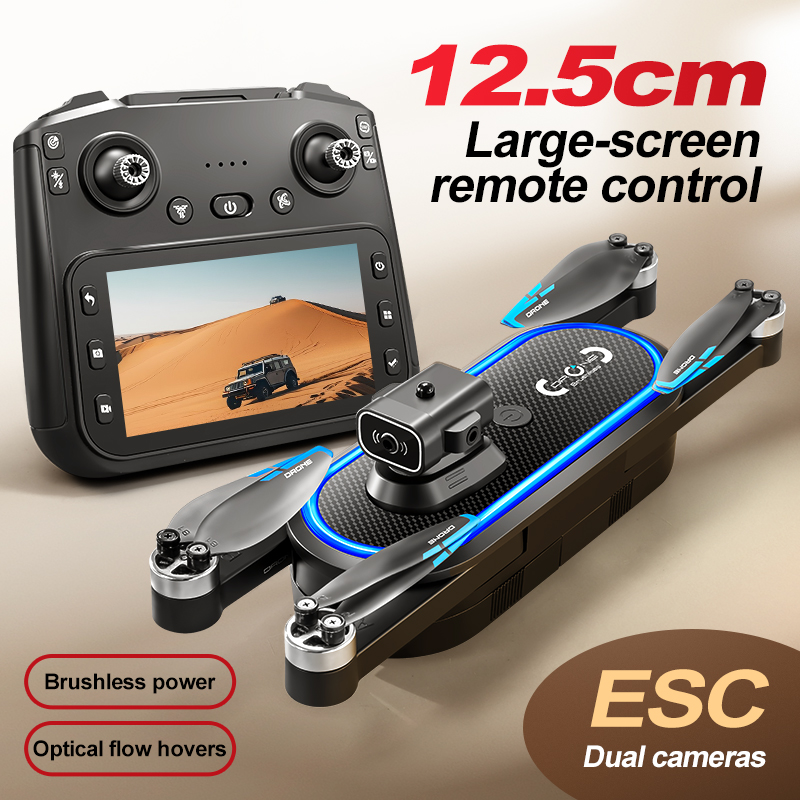 2025 S186 Drone Professional 4 - مراجعة Drone Gimbal Brushless وسعره