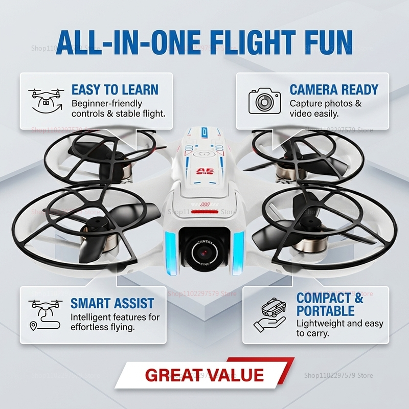 Introduction Drone GPS 8K Prof - مراجعة Drone Gimbal Brushless وسعره