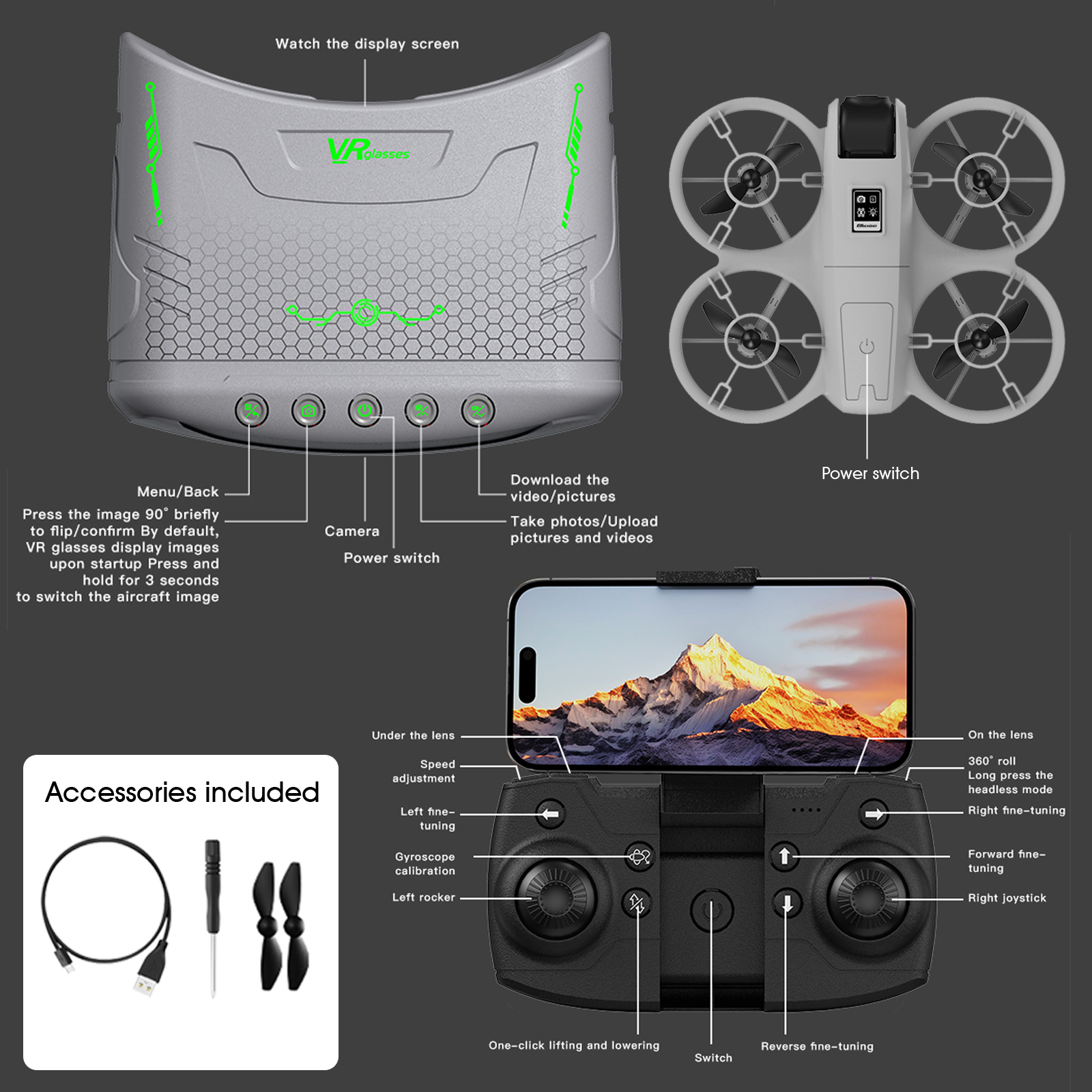 Mini Drone That Is Easy For Be - مراجعة Drone Gimbal Case وسعره