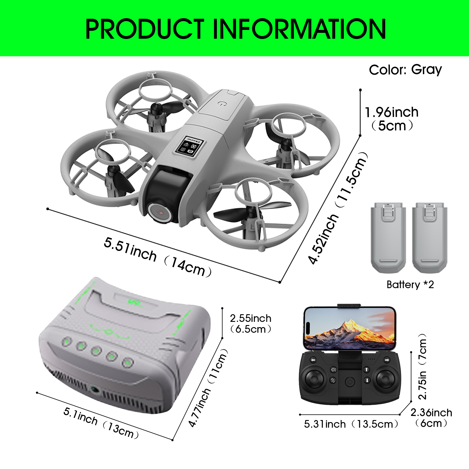 Mini Drone That Is Easy For Be - مراجعة Drone Gimbal Case وسعره