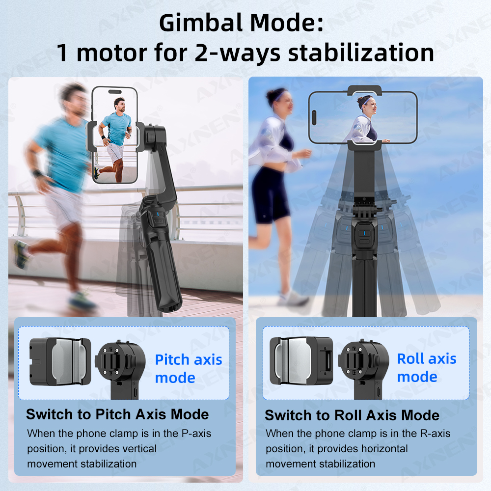 AXNEN HQ2-SE Mobile Phone Stab - مراجعة Drone Gimbal For Gopro وسعره