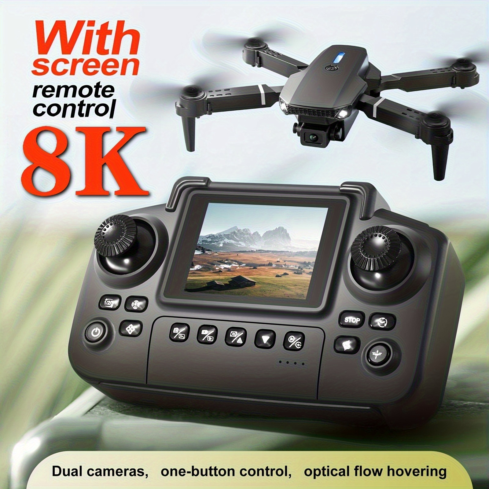 The 2026 upgraded E88PRO MAX f - مراجعة Drone Gimbal Brushless وسعره