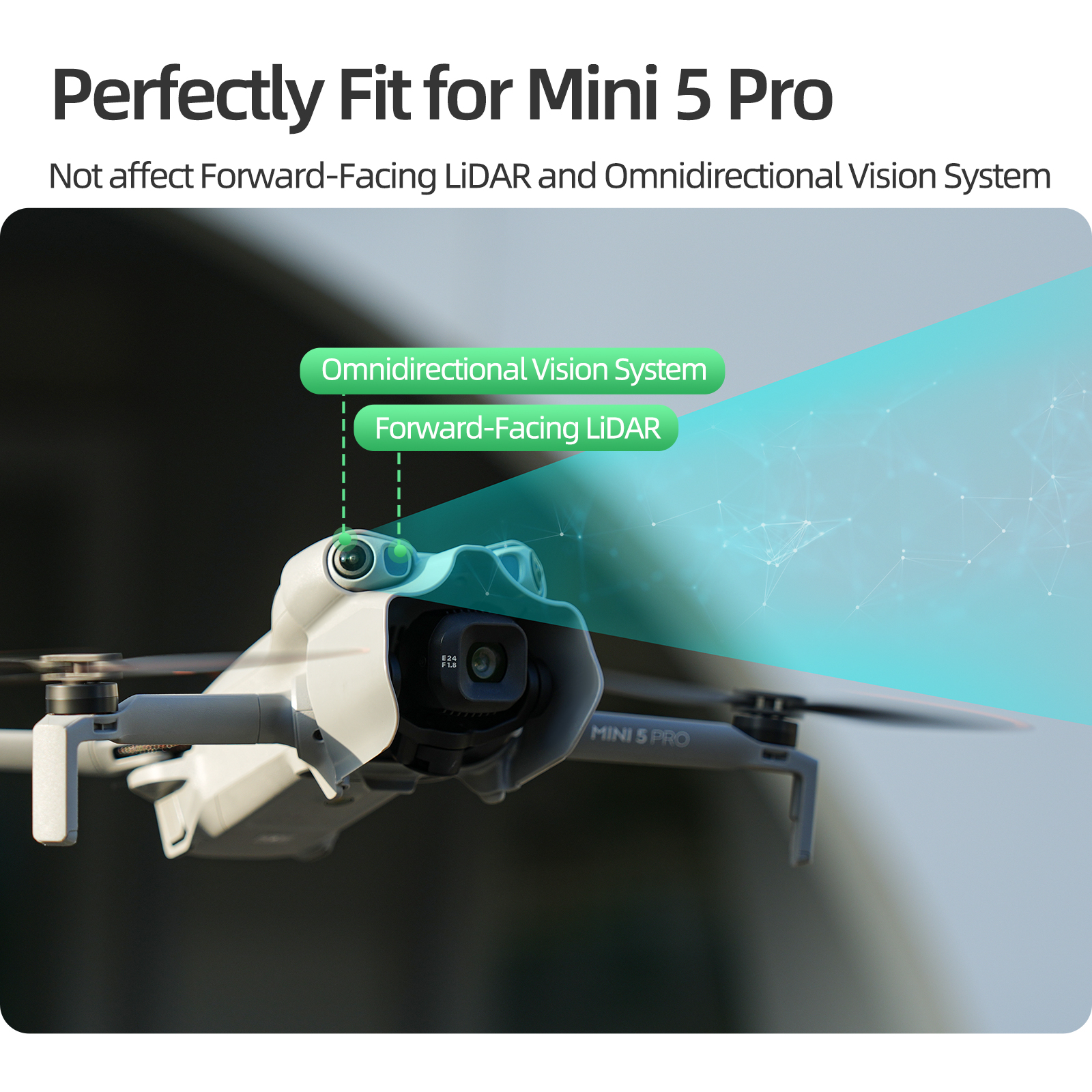 Lens Camera Hood For DJI MINI  - مراجعة Drone Gimbal Case وسعره