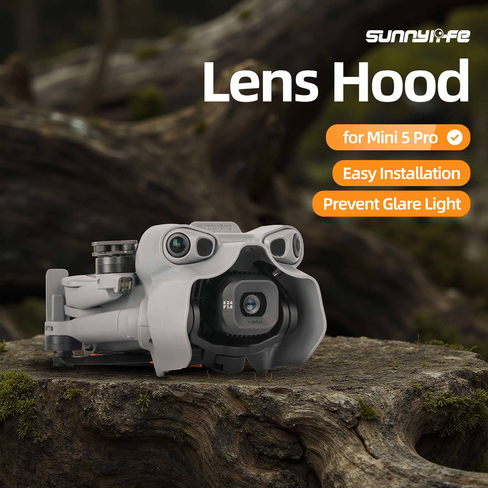 Lens Camera Hood For DJI MINI  - مراجعة Drone Gimbal Case وسعره