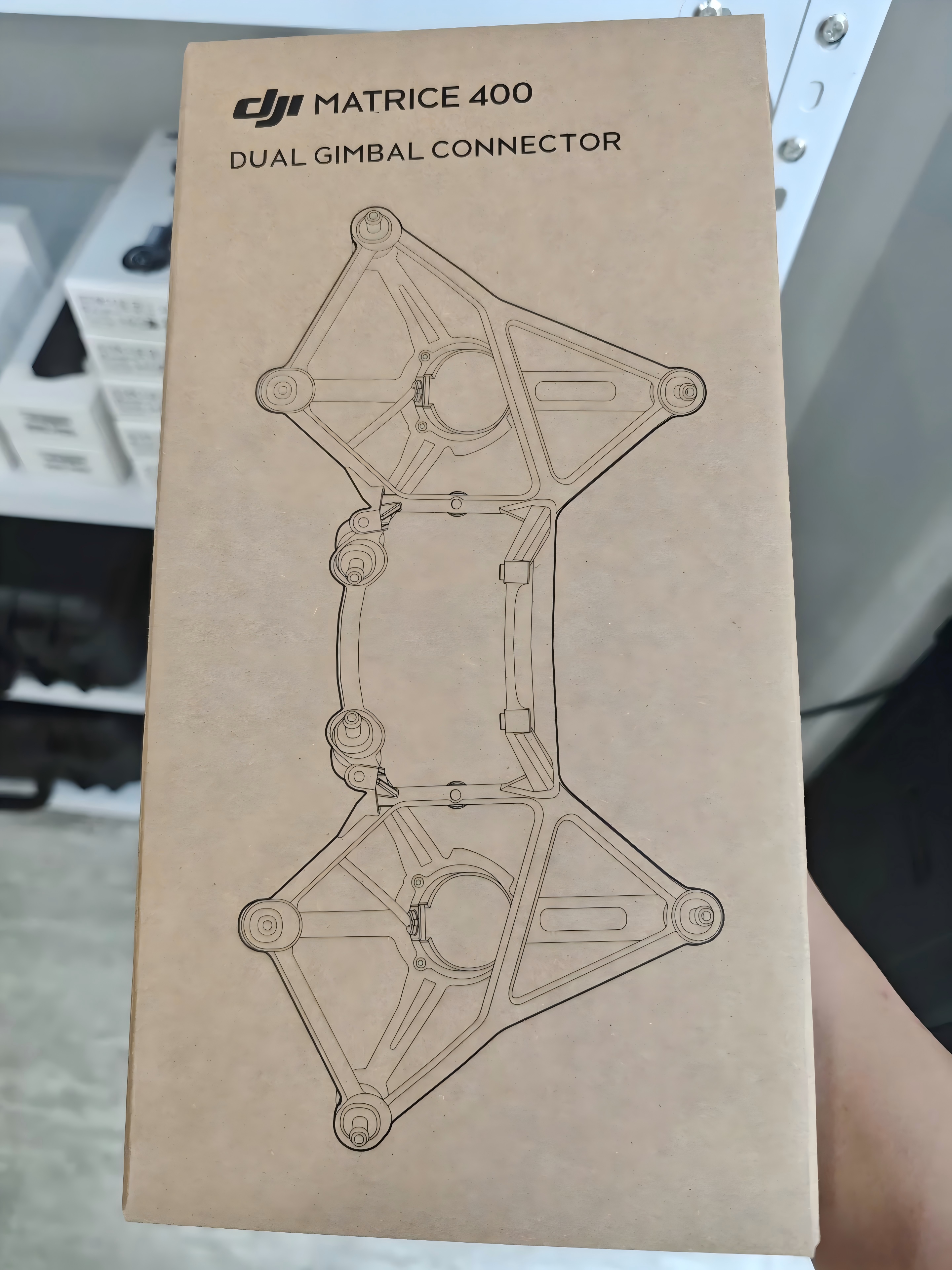 Dual Gimal Connector  for DJI  - مراجعة Drone Gimbal For Gopro وسعره