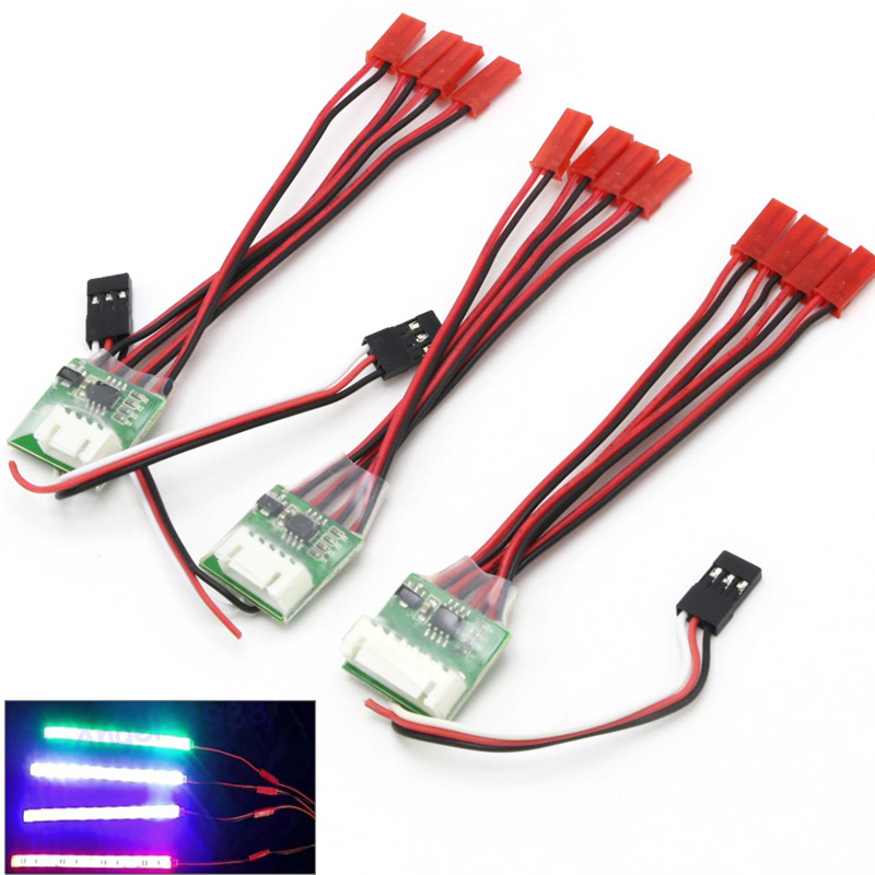 3S 4S 6S RC Waterproof LED Str - مراجعة Drone Gimbal Controller وسعره
