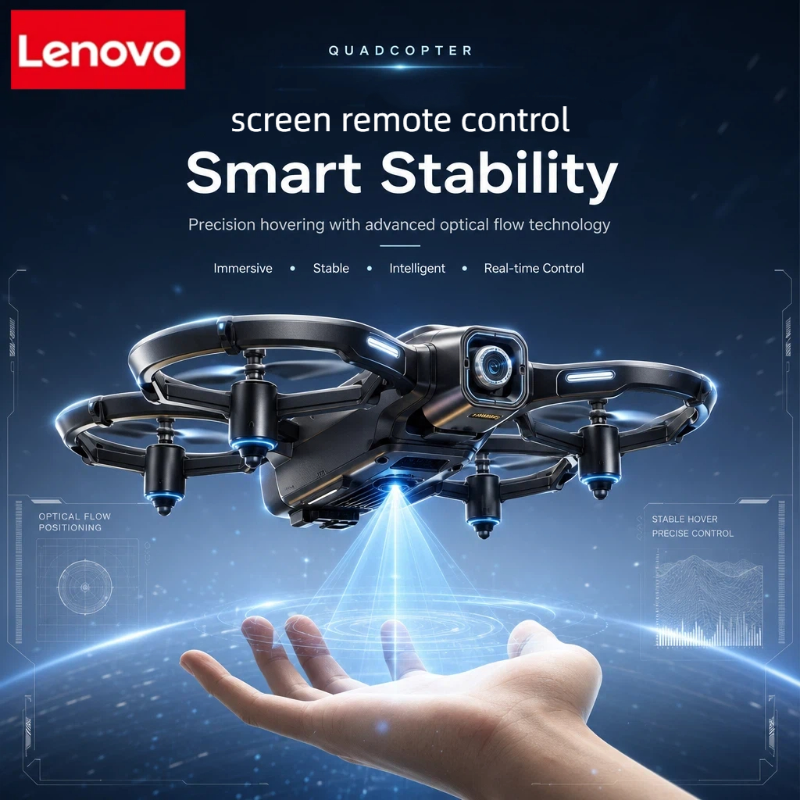 Lenovo Drone 8K Aerial HD Inte - مراجعة Drone Gimbal 3 Axis وسعره