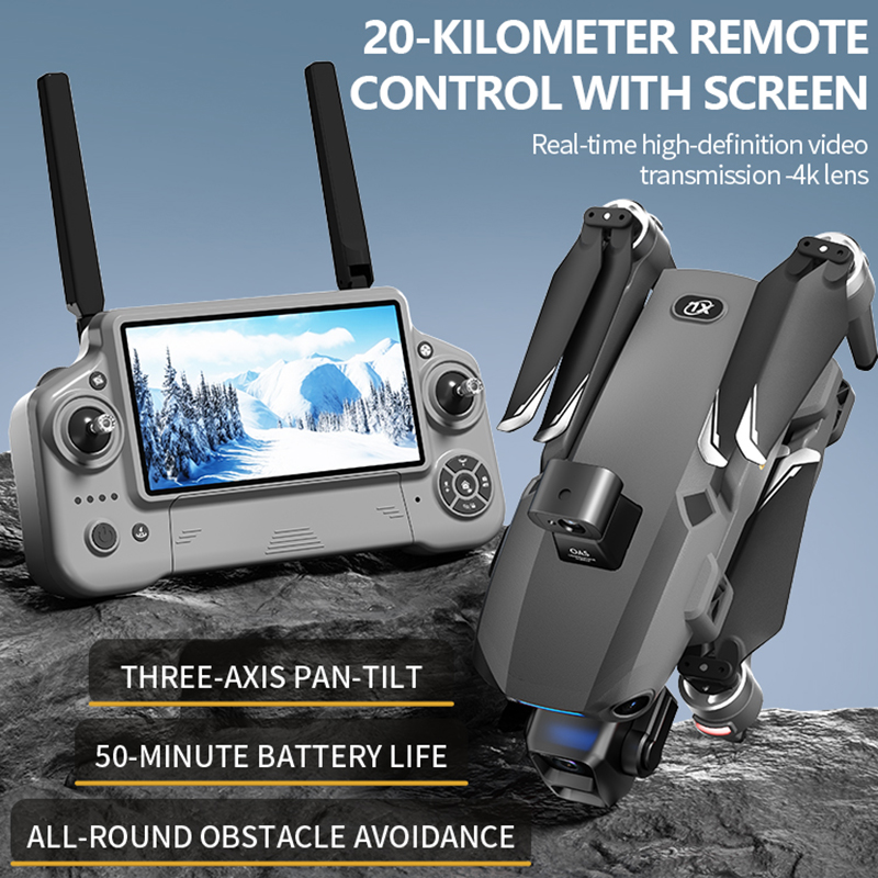 2026 New 8K Dual Camera Drone  - مراجعة Drone Gimbal Brushless وسعره