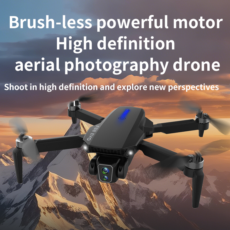 F88 Drone Brushless Motor Prof - مراجعة Drone Gimbal Brushless وسعره