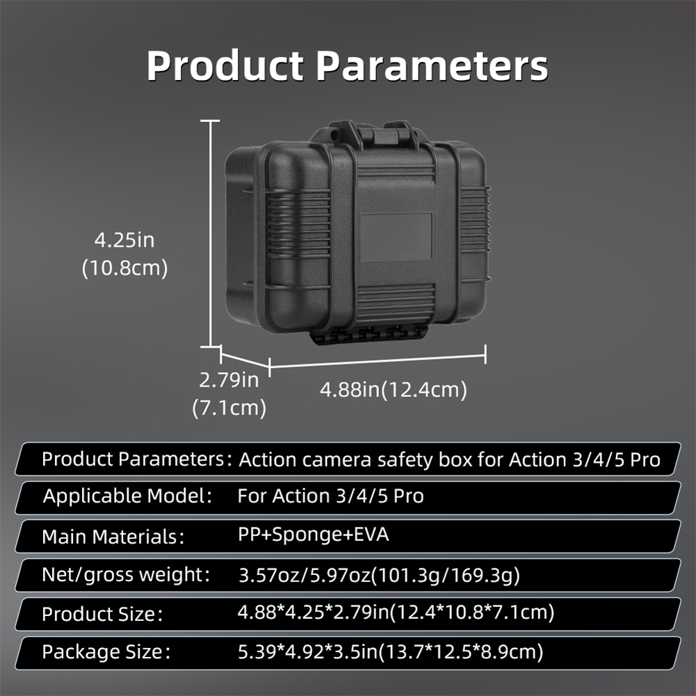 Hard Case Waterproof Box for D - مراجعة Drone Gimbal Case وسعره