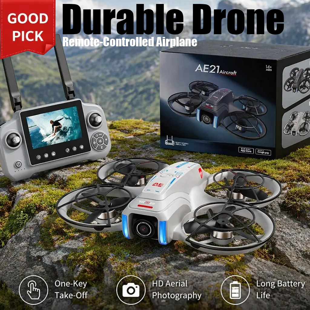 2026 New AE21 Drone 8K HD Prof - مراجعة Drone Gimbal 2 Axis وسعره