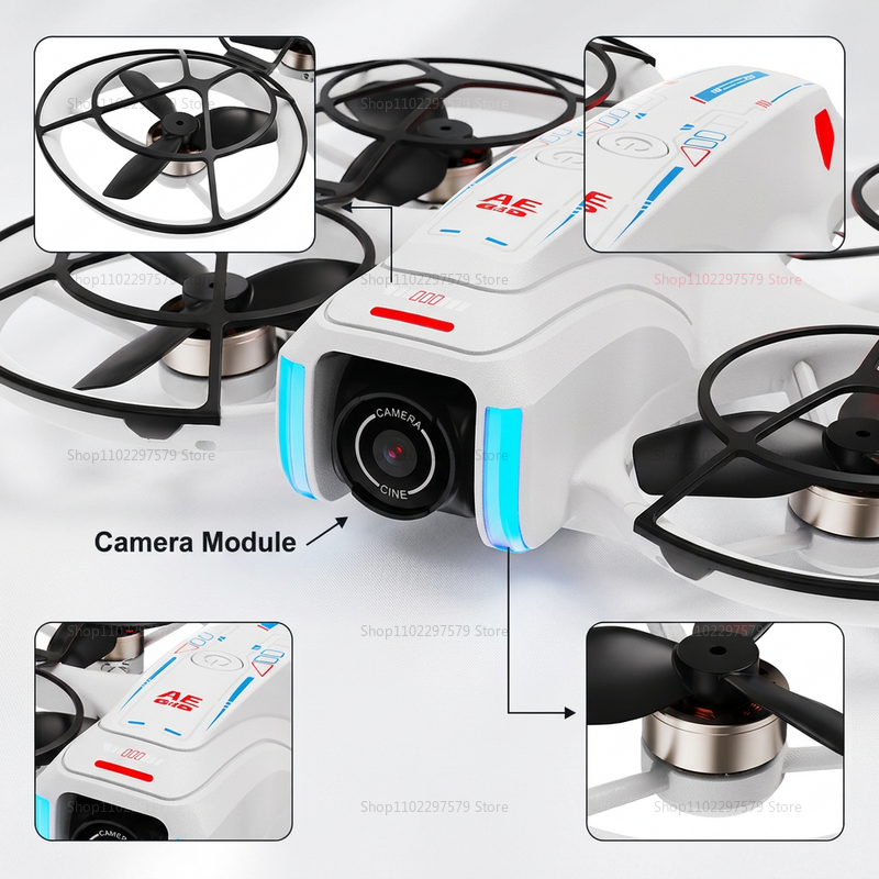 2026 New AE21 Drone 8K HD Prof - مراجعة Drone Gimbal 2 Axis وسعره