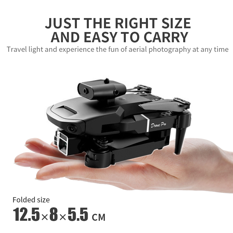 Mini E100 Four-sided Obstacle  - مراجعة Drone Gimbal 2 Axis وسعره
