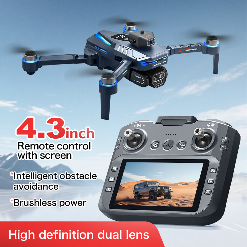 GT8 Obstacle Avoidance Aerial  - مراجعة Drone Gimbal Brushless وسعره