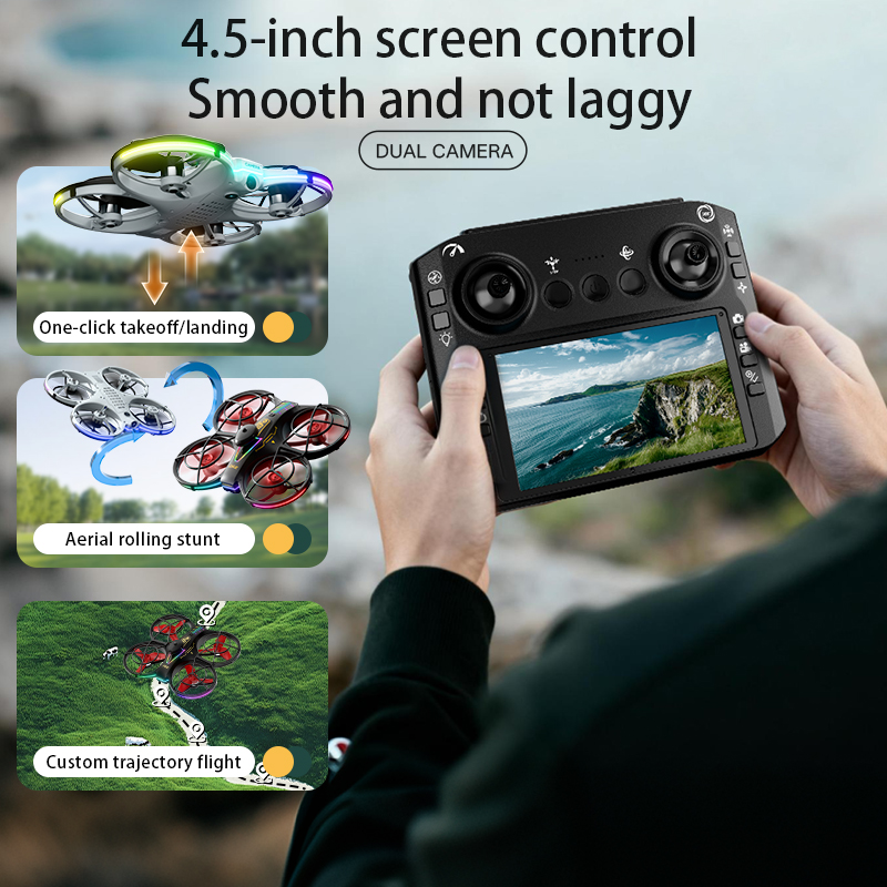 RH830 Professional 4K HD Drone - مراجعة Drone Gimbal Brushless وسعره