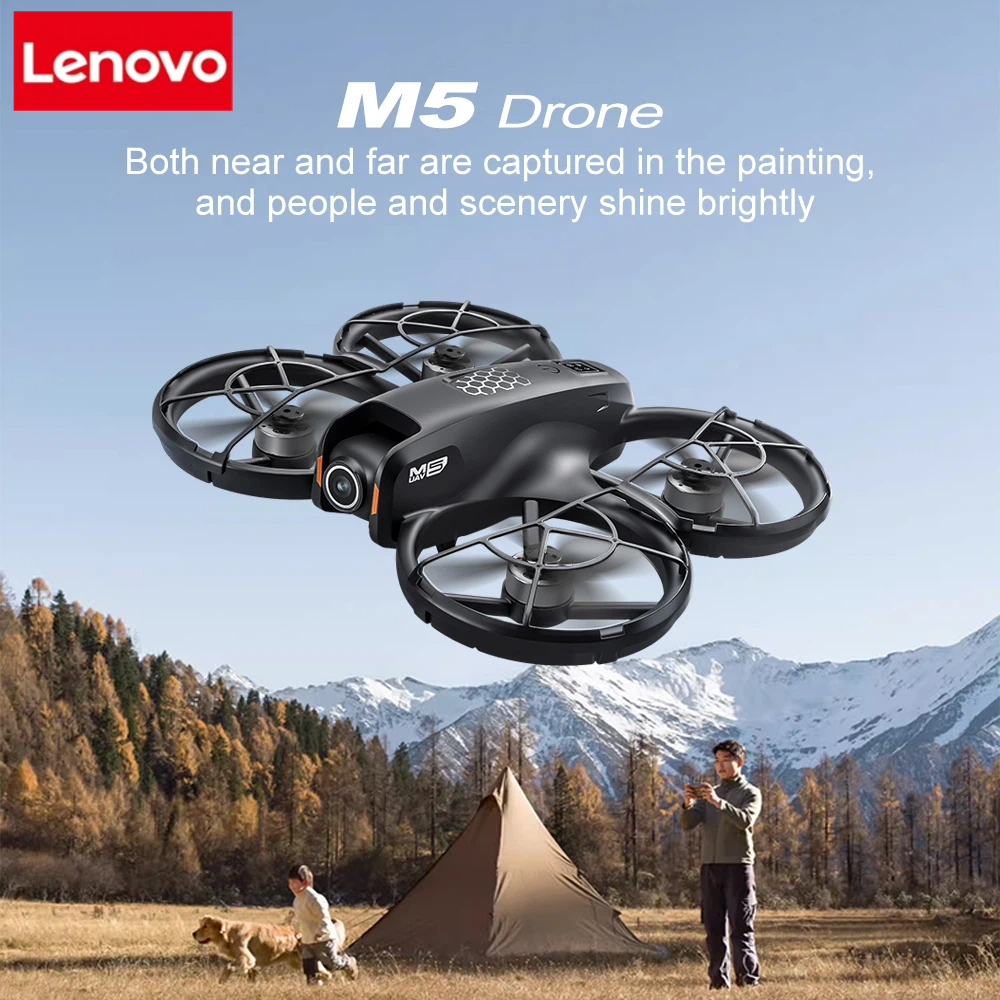Lenovo M5 Drone 8K Professiona - مراجعة Drone Gimbal Mount وسعره