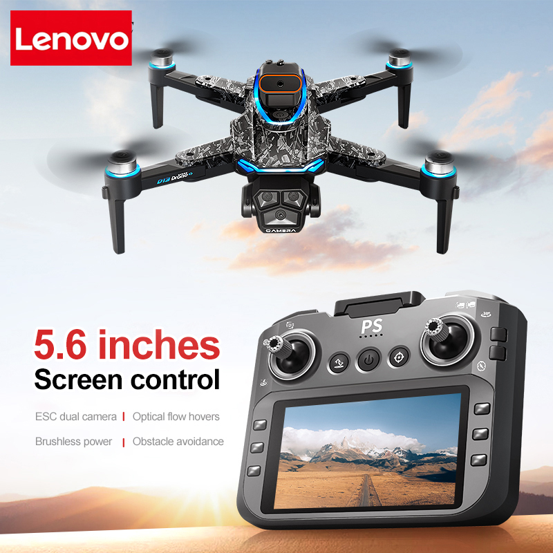 Lenovo D13 GPS Drone 8K Triple - مراجعة Drone Gimbal Mount وسعره
