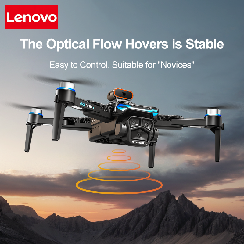 Lenovo D13 GPS Drone 8K Triple - مراجعة Drone Gimbal Mount وسعره