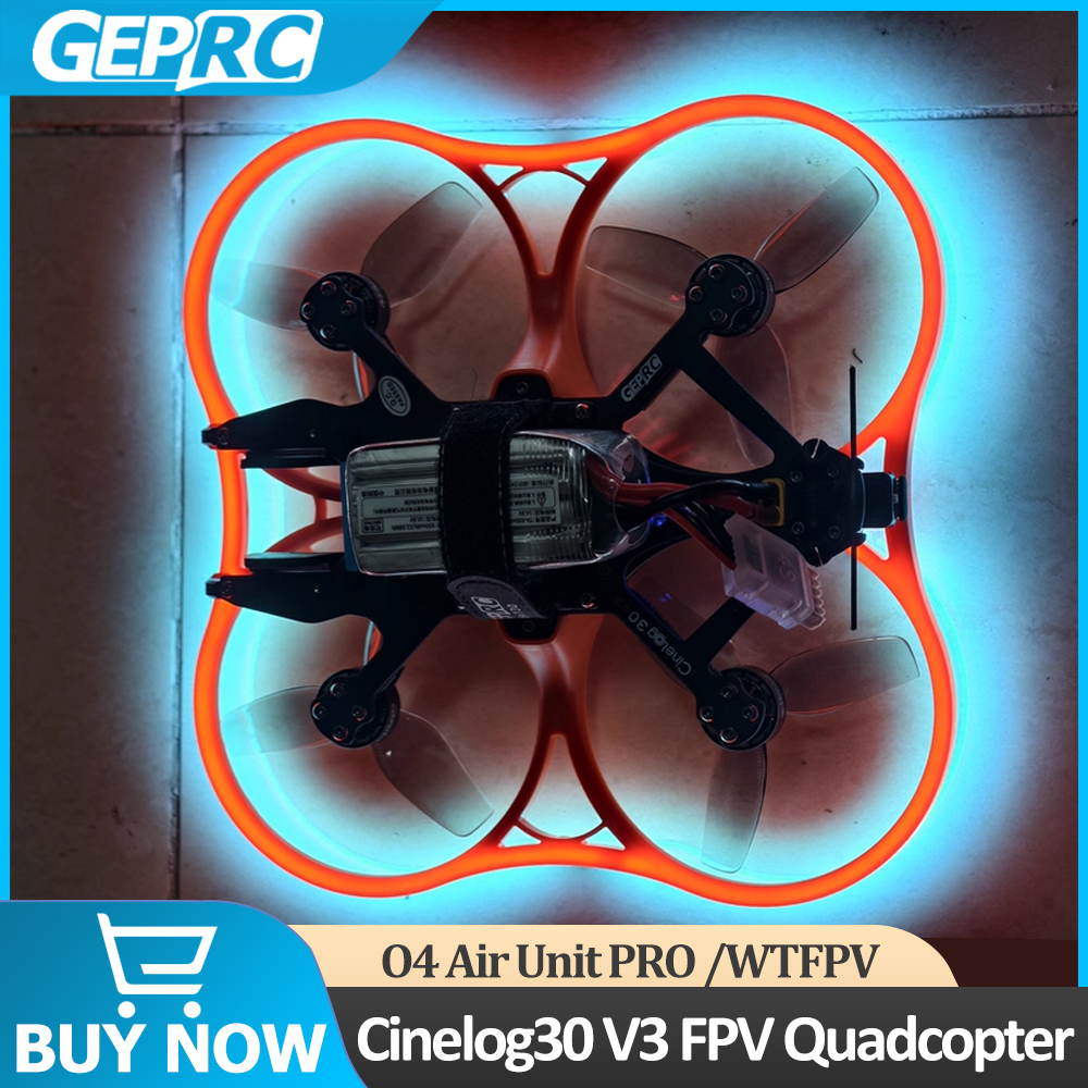 GEPRC Cinelog30 V3 FPV Quadcop - مراجعة Drone Gimbal Brushless وسعره