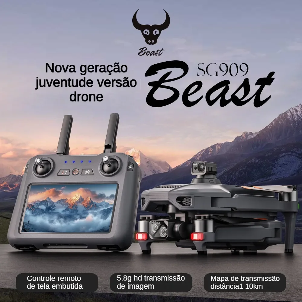 ZLL SG909 SG909MAX Professiona - مراجعة Drone Gimbal Brushless وسعره