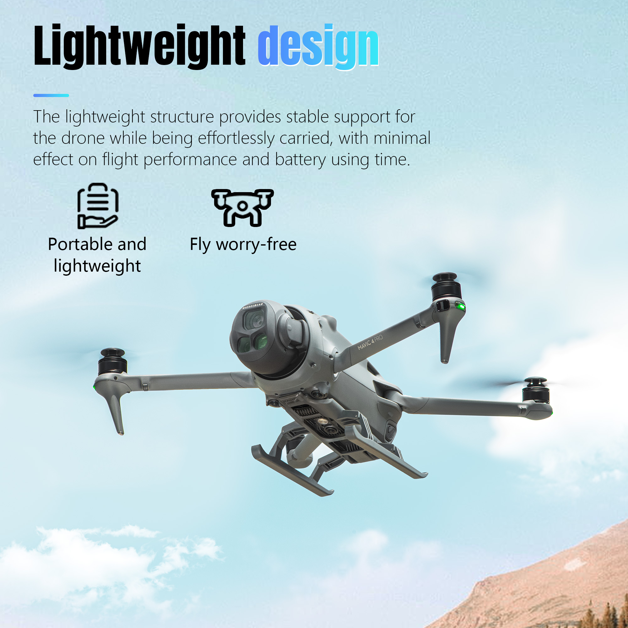 STARTRC DJI Mavic 4 Pro Height - مراجعة Drone Gimbal Mount وسعره